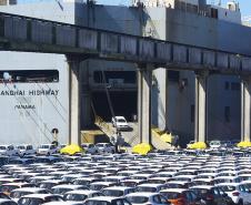 Porto de Paranaguá tem operação inédita para veículos