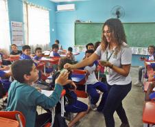Mais de 3,6 mil crianças já foram beneficiadas pela Educação Ambiental
dos Portos do Paraná