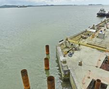 Obra vai triplicar capacidade de exportação do Porto de Paranaguá