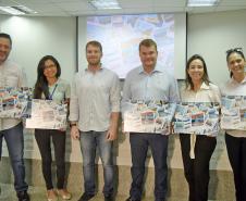 Assinatura entre os Portos do Paraná e as prefeituras de Paranaguá e Antonina aconteceu nesta quarta-feira (14). Pelo quinto ano consecutivo, estudantes vão participar de atividades de educação ambiental por meio de visitas ao Porto de Paranaguá. 