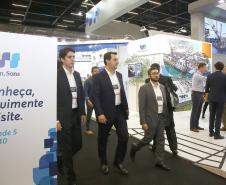 Governador destaca importância dos Portos do Paraná em feira internacional