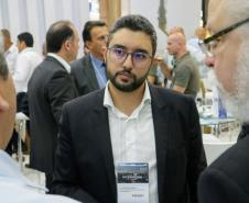 Empresas participam juntas da Intermodal South America, maior feira de logística da América Latina, que acontece em São Paulo. O grupo se reúne no stand dos Portos do Estado, o maior espaço da feira, com movimento de até 3 mil pessoas por dia. 