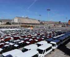 No cais, área onde será instalado o futuro terminal para operação de celulose no Porto de Paranaguá.