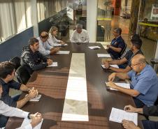 Reunião auxiliares de limpeza.