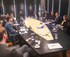 Nesta terça-feira (11), na sede do MPPR em Curitiba, o diretor-presidente Luiz Fernando Garcia participou do 3º Workshop Brasil ID Smart Port, organizado pela promotora Priscila Cavalcante, do Grupo de Atuação Especial do Meio Ambiente (GAEMA), em parceria com Programa de Cidades do Pacto Global da ONU.