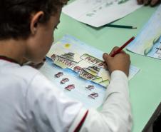 Atividade da empresa pública faz parte do Projeto Porto Escola. Concurso é aberto para todos os alunos de 5º ano, da Rede Pública Municipal de Ensino, que visitaram o Porto de Paranaguá de março até o último dia 13 de junho. São 17 escolas participantes 