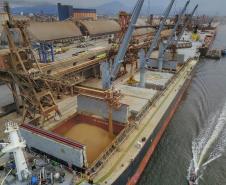 Em junho, os Portos de Paranaguá e Antonina movimentaram quase 5,3 milhões de toneladas de carga. O volume é 15% maior que o registrado no mesmo mês de 2018, quando foram 4,6 milhões de toneladas. Os números foram divulgados nesta terça-feira (9) pela empresa pública Portos do Paraná.

 