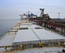 Das 48 mil toneladas de soja que o navio Angelo Della Gatta Uno transportará, 20 mil são provenientes do Paraguai. O destino da mercadoria é o porto de Israel. 