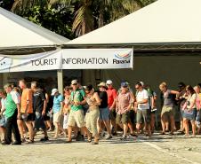 O trabalho para atrair navios de cruzeiros a Paranaguá tem sido feito em parceria com a Secretaria Estadual de Turismo. Para o secretário Faisal Saleh, o bom receptivo aos turistas em Paranaguá vai permitir que o Porto continue podendo negociar novas escalas. 