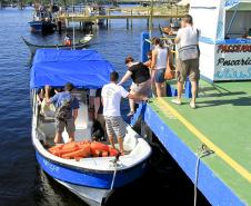No mês passado quando esteve em Paranaguá, praticamente todos os passageiros que estavam a bordo do navio desceram para fazer passeios programados (Ilha do Mel, Curitiba, Morrestes, Antonina) e muitos ficaram em Paranaguá. Desta vez não foi diferente.