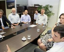 A Administração dos Portos de Paranaguá e Antonina (Appa) recebeu representantes dos Ministérios Públicos Federal e Estadual para uma reunião. O encontro foi articulado pela secretária estadual de Justiça, Cidadania e Direitos Humanos, Maria Tereza Uille Gomes.