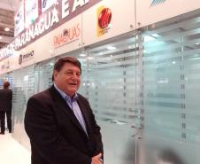 O diretor presidente do Porto Seco Cuiabá, Francisco Antonio de Almeida (foto), que participou da feira Intermodal South America pela primeira vez como expositor, em conjunto com a Empresa Paiaguás de Armazéns, ficou entusiasmado com a parceria aberta pela Administração dos Portos de Paranaguá e Antonina. 