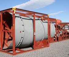 Peças são para fábrica de cimento que está se instalando no município de Adrianópolis, região do Vale do Ribeira, no Paraná.