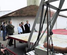 Parceria entre a Appa e operadores portuários resultou na criação de um protótipo que permite embarque de granéis mesmo com chuva