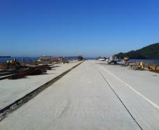 Investimentos privados na ordem de R$ 365 milhões foram realizados para a construção do novo berço e compra de equipamentos. Obra aumentará a capacidade do terminal e permitirá a atracação de navios de maior porte