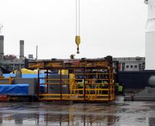 Dois navios estão previstos para esta semana. Serão desembarcadas peças de grande porte que integram projetos de empresas de diversos segmentos.