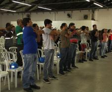 Durante toda semana, funcionários da Appa e empresas que atuam no Porto de Paranaguá recebem informações voltadas para a conscientização sobre riscos e necessidade de proteção