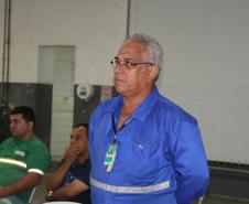 Durante toda semana, funcionários da Appa e empresas que atuam no Porto de Paranaguá recebem informações voltadas para a conscientização sobre riscos e necessidade de proteção