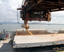 A exportação de soja, milho e farelo de soja pelo Corredor de Exportação do Porto de Paranaguá atingiu o maior volume para um mês de janeiro da história do Porto. Foram exportados 982,8 mil toneladas de grãos pelo Corex, volume 11,89% maior do que o registrado em janeiro de 2013.