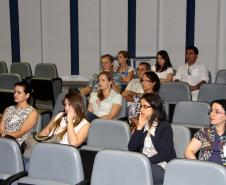 Os servidores Priscila Machado Moura, Dayane de Souza Bernardi, Angela de Oliveira Pauletti, Solange Teixeira, Sthefany Maria da Silva, Julia Helena Barcellos Franco, Silvio Soares de Souza, Maria Lucia  Cavalheiro, Samir Assaf Omar e Geórgia Costa Pizzatto.