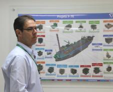 O navio trouxe 28 estruturas dos módulos que serão montados em Pontal (pancakes) e que integram o projeto P76, um navio-plataforma que está sendo construído pelo consórcio Technip/Techint para a Petrobras. A P76 será utilizada na exploração do pré-sal, com a capacidade de extração de 150 mil barris de petróleo por dia. 