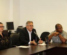 Representantes das Comissões Nacional e Estadual de Segurança Pública nos Portos, Terminais e Vias Navegáveis (Conportos e Cesportos) entregaram, nesta quinta-feira (06), em Paranaguá, sete certificados de cumprimento das exigências do ISPS Code (código internacional de segurança na atividade portuária).
