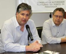 O prefeito de Paranaguá, Edison Kersten, membro do CAP, também participou da reunião