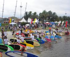 Remada dos 80 anos do Porto de Paranaguá reúne 200 participantes