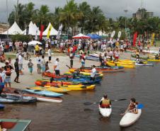 Remada dos 80 anos do Porto de Paranaguá reúne 200 participantes