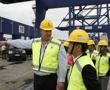 Porto de Paranaguá recebe desembargador do TRF4