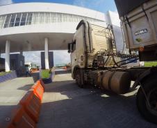 Porto de Paranaguá já utiliza os novos acessos ao pátio de caminhões