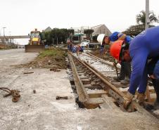 Appa e Rumo ALL recuperam complexo ferroviário de Paranaguá
