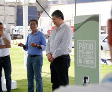 Porto de Paranaguá ganha nova alça de acesso e pátio para caminhões bitrem