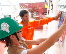 Appa faz campanha de combate à dengue a bordo dos navios