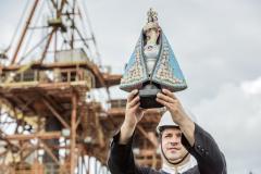 Padroeira do Paraná faz procissão pelo cais do Porto de Paranaguá