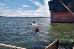 A situação foi atendida pela Guarda Portuária e pela equipe da Diretoria de Operações. E o senhor, de 68 anos, passa bem e já está são e salvo na casa da filha, na Ilha dos Valadares