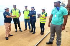 Esta é a primeira ação deste tipo e preparou trabalhadores de vários setores e empresas para dar resposta rápida e eficaz em caso de contato com produtos usados na fumigação