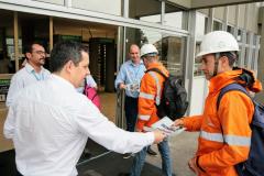 Portos do Paraná participa do “Dia D” de combate à dengue. Ação mobilizou trabalhadores portuários, funcionários da empresa pública e caminhoneiros em Paranaguá