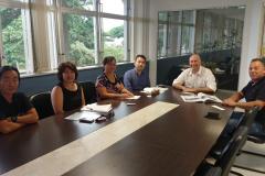 Comitiva japonesa conheceu de perto toda a estrutura logística oferecida pelo Porto de Paranaguá. 