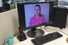 Funcionárias da Portos do Paraná participaram nesta quinta-feira (29) de uma palestra sobre o câncer de mama. O encontro online reuniu colaboradoras e estagiárias da empresa pública para conversar sobre o tema com a diretora-geral do Instituto Peito Aberto, Fabiana Parro.