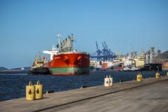 Aumento no volume de cargas importadas e exportadas também aparece no acumulado do ano. Nos noves meses, 43,8 milhões de toneladas – 10% a mais que o registrado em 2019, no mesmo período. 