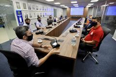 Autoridade Portuária reuniu Órgão Gestor de Mão de Obra (OGMO), o Sindicato dos Trabalhadores Portuários (Sintraport) e a Intersindical para apresentar e discutir ações de reforço ao coronavírus. 