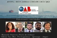 A semana se encerra com debate sobre a infraestrutura portuária no país, em especial, nas regiões sul e sudeste