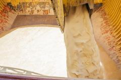 Foi o melhor mês de março da história em volume movimentado e com crescimento de 7% em relação ao mesmo período de 2021. O outro marco é o número de caminhões que passaram pelo Pátio de Triagem. 