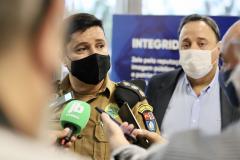 Entre os assuntos em questão, destaque para a melhoria da segurança pública no porto e em toda cidade de Paranaguá.