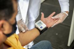 Ação que marca do Dia Mundial da Hipertensão se destina, em especial, aos caminhoneiros. Neste ano, de janeiro a abril, mais de 143 mil caminhoneiros foram recebidos no Pátio de Triagem e passaram por exames de saúde.