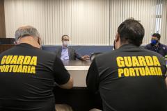 Intenção é intensificar ainda mais a integração do trabalho da Polícia Federal  com a Portos do Paraná.