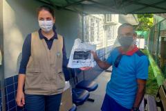 Ação é específica para pescadores e faz parte do Programa de Educação Ambiental da dragagem de manutenção da Portos do Paraná.