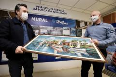 Porto de Paranaguá tem previsão de receber navio de passageiros em novembro, caso a pandemia esteja controlada. Anuncio foi feito ao Secretário de Desenvolvimento Sustentável e Turismo nesta quarta-feira.