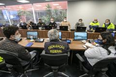 Participaram do encontro diversos setores da Portos do Paraná, ANTAQ, Polícia Federal, Receita Federal e UASP. Inspeção será de 24 a 26 de agosto.
